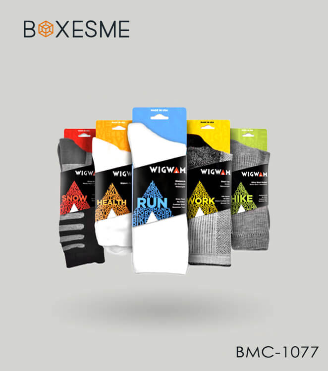 Custom Socks Packaging Wholesale Printed Socks Packaging Boxes